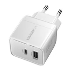 Kép 1/3 - Essager ECT33W-LJB02-Z 33W C+A Charger (white)