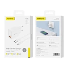 Kép 3/3 - Foneng EU54 18W USB-A, 3A mains charger (White) + USB-A to Lightning cable
