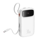 Kép 2/9 - Baseus QPow 2 20000mAh 30W 2xUSB-C külső akkumulátor (fehér)