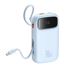 Kép 2/9 - Baseus QPow2 külső akkumulátor 20000mAh 30W 2xUSB-C (kék)