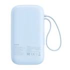 Kép 6/9 - Baseus QPow2 külső akkumulátor 20000mAh 30W 2xUSB-C (kék)