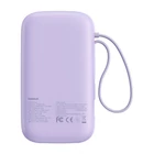 Kép 6/9 - Baseus QPow 2 20000mAh 30W 2xUSB-C külső akkumulátor (lila)