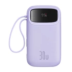 Kép 1/9 - Baseus QPow 2 20000mAh 30W 2xUSB-C külső akkumulátor (lila)