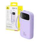 Kép 9/9 - Baseus QPow 2 20000mAh 30W 2xUSB-C külső akkumulátor (lila)