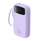 Kép 3/9 - Baseus QPow 2 20000mAh 30W 2xUSB-C külső akkumulátor (lila)