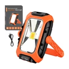 Kép 4/4 - Workshop lamp with solar panel Superfire GM05