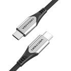 Kép 2/4 - Vention TAAHG USB-C to USB-C 60W cable 1.5m (gray)