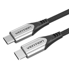 Kép 3/4 - Vention TAAHG USB-C to USB-C 60W cable 1.5m (gray)
