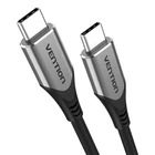 Kép 4/4 - Vention TAAHG USB-C to USB-C 60W cable 1.5m (gray)