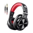Kép 2/2 - Oneodio A71 Wired Headphones (Black and Red)