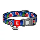 Kép 2/4 - Waudog "Fig" nylon dog collar with QR code, size M