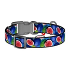 Kép 3/4 - Waudog "Fig" nylon dog collar with QR code, size M