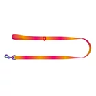 Kép 2/2 - WAUDOG gradient nylon dog leash, 15mm wide, 122cm long, orange