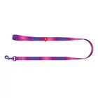 Kép 2/2 - WAUDOG gradient nylon dog leash, 15mm wide, 122cm long, purple