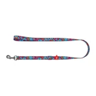 Kép 2/2 - Waudog nylon dog leash, "Summer" pattern, 25 mm wide, length 152-183 cm