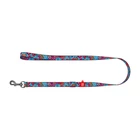 Kép 2/2 - Waudog nylon dog leash, "Summer" pattern, 20 mm wide, length 152-183 cm