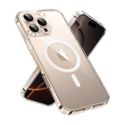 Kép 2/2 - Magnetic case MagSafe Ugreen CA111 for iPhone 16 Pro, anti-yellowing (transparent)