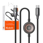 Kép 4/4 - Mcdodo CA-2580 2-in-1 USB-C cable + Apple Watch charger, 60W, 1.5m