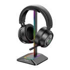 Kép 2/2 - Headphone holder with USB New Bee NB-Z8 RGB