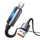 Kép 4/5 - Mcdodo CA-5660 USB-A to Lightning cable with flashing light 1.2m (black)