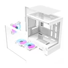 Kép 10/10 - Darkflash DB330M számítógépház + 3 ARGB ventilátor (fehér)