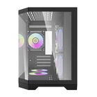 Kép 6/10 - Darkflash FT350 számítógépház + 5 ARGB ventilátor (fekete)