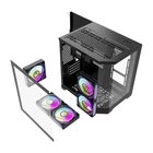 Kép 10/10 - Darkflash FT350 számítógépház + 5 ARGB ventilátor (fekete)