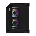 Kép 4/10 - Darkflash FT350 számítógépház + 5 ARGB ventilátor (fekete)