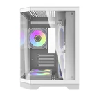Kép 6/10 - Darkflash FT350 számítógépház + 5 ARGB ventilátor (fehér)