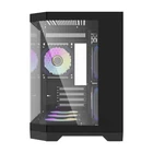 Kép 3/10 - Darflash FT418 számítógépház + 6 ARGB ventilátor (fekete)