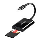 Kép 2/3 - Ugreen 2-in-1 USB-C Card Reader CM265 (Black)