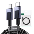 Kép 2/2 - Ugreen USB-C to USB-C PD Fast Charging Cable L513 (Space Gray) 2m