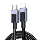 Kép 1/3 - Ugreen USB-C to USB-C PD Fast Charging Cable L512 (Space Gray) 0,5m