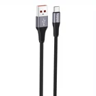 Kép 1/2 - Foneng X112 USB-A to USB-C cable, 3A, 1m (black)
