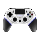 Kép 3/4 - Wireless Gaming Controller iPega Ninja PG-P4010B touchpad PS4 (white)
