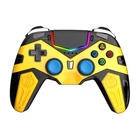 Kép 1/3 - Wireless Gaming Controller iPega PG-P4019A touchpad PS4 (yellow)