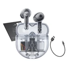 Kép 4/4 - Soundpeats Air4 TP TWS fülhallgató (átlátszó fehér)