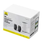 Kép 5/7 - Baseus N1 2K Outdoor Camera Set of 2 (White)