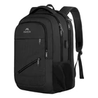 Kép 1/2 - Matein 1035 Fekete USB 17'' laptop utazási hátizsák