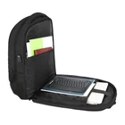 Kép 2/2 - Matein 1035 Fekete USB 17'' laptop utazási hátizsák