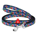 Kép 1/2 - WAUDOG nylon dog leash 20 mm wide, 122 cm long "fig"