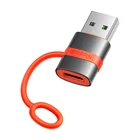 Kép 1/3 - McDodo OT-3800 USB-C to USB-A adapter (black)