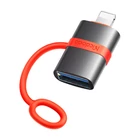 Kép 1/3 - McDodo OT-3810 USB-A to Lightning Adapter (black)