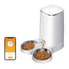 Kép 5/5 - Rojeco 4L Automatic Pet Feeder WiFi Version with Double Bowl