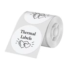 Kép 1/2 - Nelko thermal label for PM220 label printer (white, 50*50 mm)