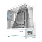 Kép 1/7 - Darkflash DY451 PRO számítógépház + 1 ventilátor (fehér)