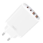 Kép 1/3 - Fali töltő XO CE22, 45W, GaN, 2x USB-C, 2x USB-A
