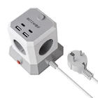 Kép 2/2 - BlitzWolf BW-EC1 asztali töltő és elosztó (4x 230V, 2xUSB-A + 2x USB-C)