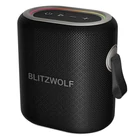 Kép 1/2 - Blitzwolf BW-WA8 RGB Bluetooth vezeték nélküli hangszóró (fekete)