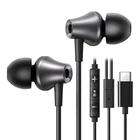 Kép 2/2 - Ugreen EP105 vezetékes fülhallgató, USB-C, 1,2 m (fekete)